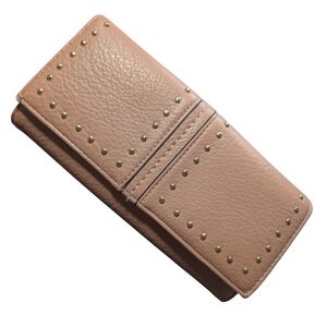 Montana West Pink Wallet with Gold Logo